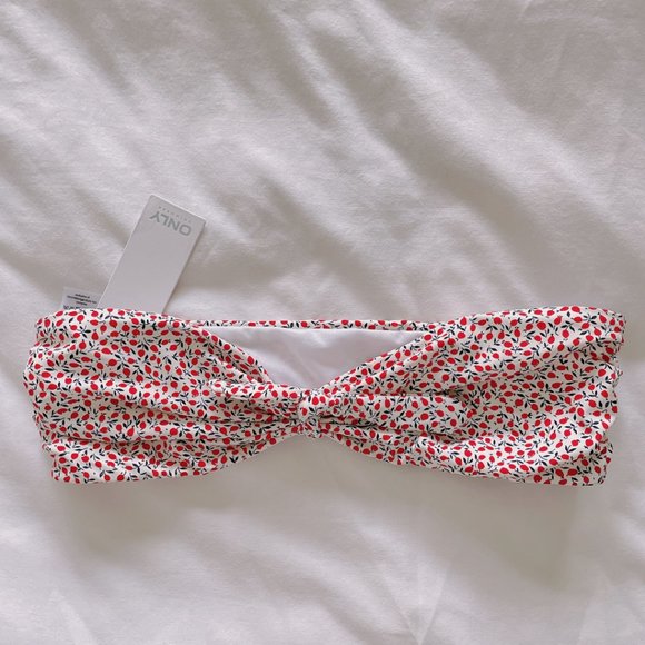 ONLY Bandeau bikini top NEW! large women's bathing suit swim suit - Picture 5 of 13